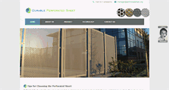 Desktop Screenshot of perforatedsheet.org